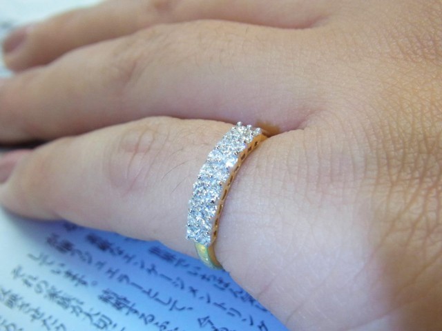 แหวนเพชรแท้ ห้างเพชรกาญจน์ มีหน้าร้าน