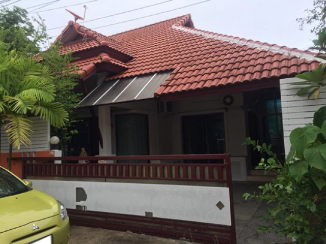 TL-0003 -บ้านเดี่ยวชั้นเดียวให้เช่า มี 3 ห้องนอน 2 ห้องน้ำ 1 ห้องครัว