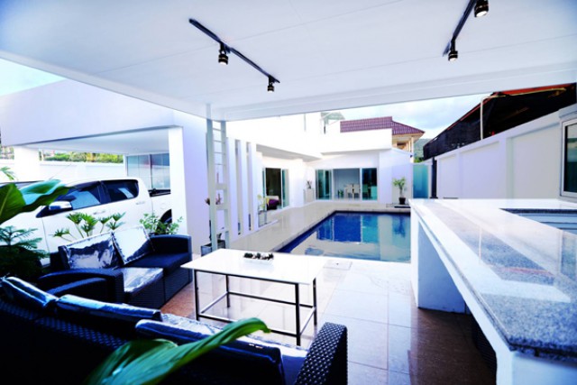 CL-0007 -โมเดิร์นพูลวิลล่าโซนฉลอง-ภูเก็ต ใกล้โรงเรียนนานาชาติ