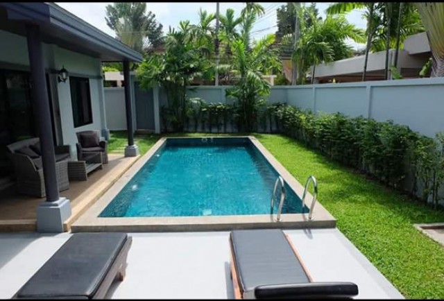 RW-0002 -พลูวิลล่าให้เช่าน่าอยู่ บรรยากาศดี มี 3 ห้องนอน 4 ห้องน้ำ