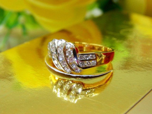 แหวนเพชรแท้ ห้างเพชรกาญจน์ มีหน้าร้าน