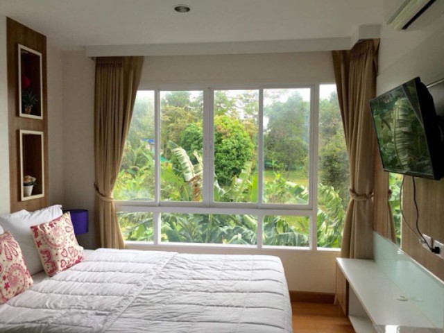 KT-0028 -คอนโดเช่า Plus Condominium 2 วิวธรรมชาติมี 1 ห้องนอน 1 ห้องน้ำ