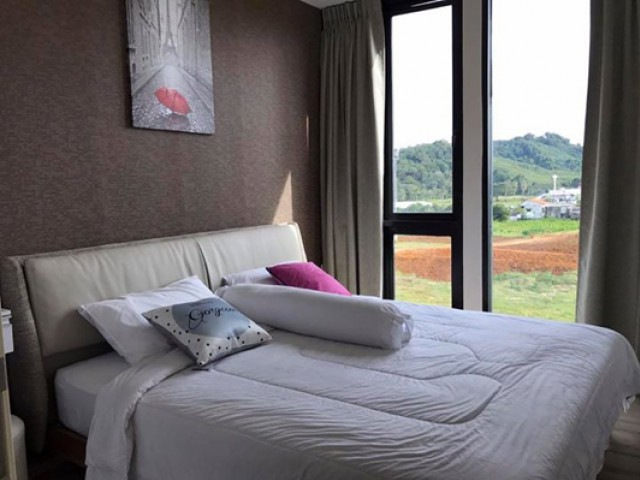 MT-0037 -คอนโดเช่า The Base Uptown วิวสวยๆมี 1 ห้องนอน 1 ห้องน้ำ