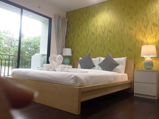 6A80435 ให้เช่าคอนโดมิเนียม 1 ห้องนอน 1 ห้องน้ำ พื้นที่ 42 ตรม. ใกล้หาดราไวย์