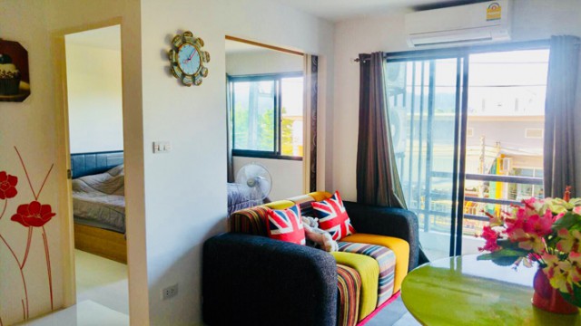 KT-0036 - คอนโดเช่ารัชพรเพลส มี 1 ห้องนอน 1 ห้องน้ำ 1 ห้องครัว