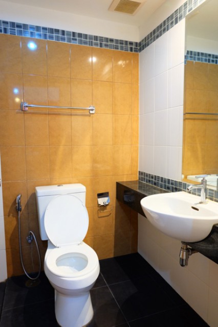 KT-0041 - คอนโดเช่ารัชพรเพลส มี 1 ห้องนอน 1 ห้องน้ำ 1 ห้องครัว