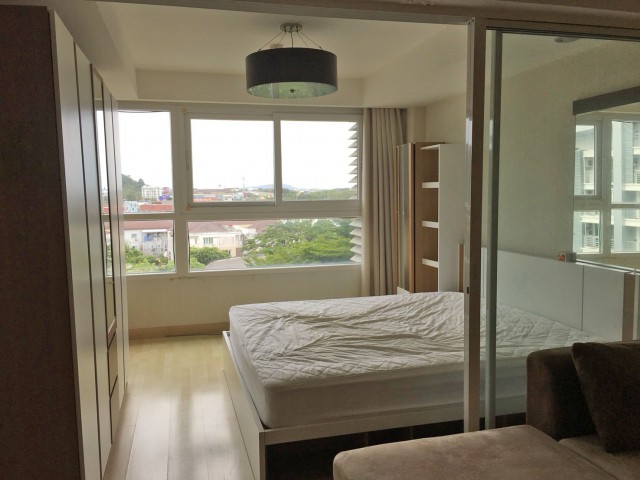 6A111607 ให้เช่าคอนโดย่านเศรษฐกิจ วิวภูเขา พื้นที่ 31 ตรม. เฟอร์นิเจอร์ครบครัน