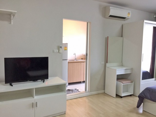 6A111608 ให้เช่าคอนโด ย่านเศรษฐกิจ เฟอร์นิเจอร์ครบ เดือนละ 7,500 บ.