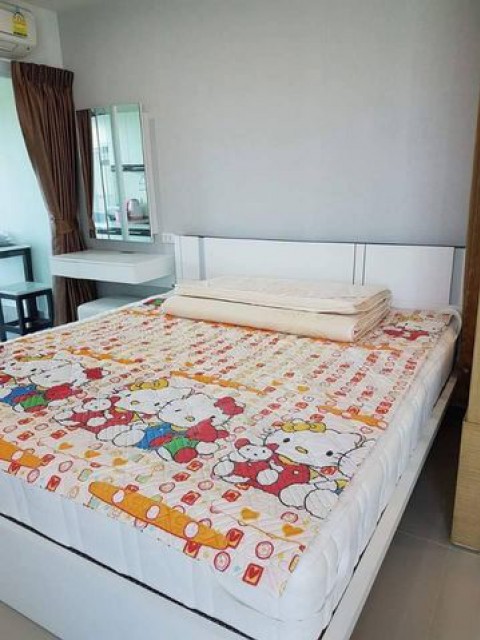 6C100177 ขายคอนโดย่านเศรษฐกิจ พื้นที่ 33 ตร.ม. เฟอร์นิเจอร์ภายในครบ.