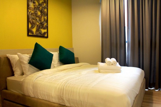 6A101221 ให้เช่าคอนโดวิวเมืองและวิวภูเขา บรรยากาศดีน่าอยู่ เฟอร์นิเจอร์ครบครัน