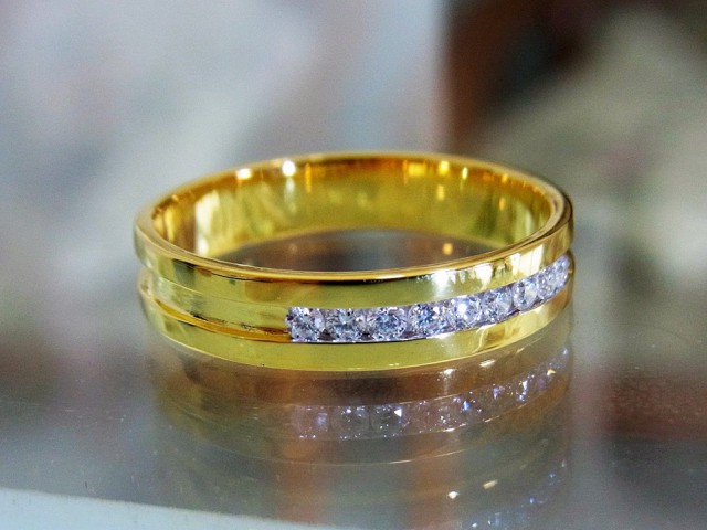 แหวนเพชรแท้ ห้างเพชรกาญจน์ มีหน้าร้าน