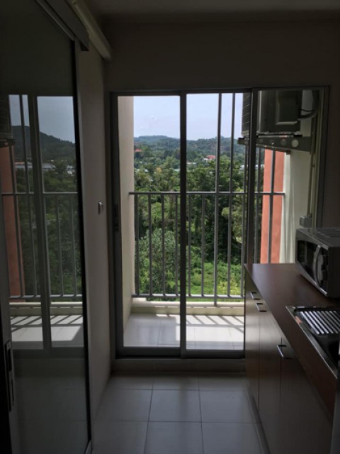 KT-0048 -คอนโดเช่า Dcondo Kathu Patong วิวธรรมชาติมี 1 ห้องนอน 1 ห้องน้ำ