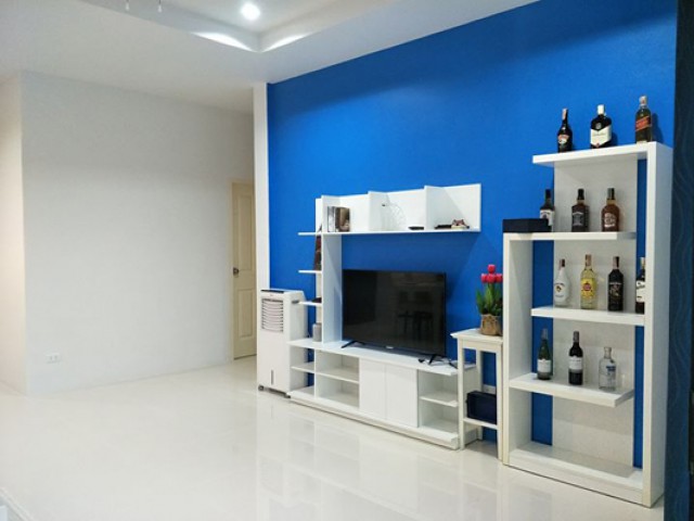 TL-0024 -บ้านแฝดชั้นเดี่ยวในโครงการให้เช่า มี 3 ห้องนอน 2 ห้องน้ำ 1 ห้องครัว