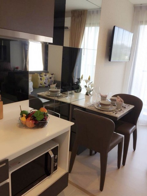 6C100178 ขายคอนโดมิเนียม 1 ห้องนอน 1 ห้องน้ำ 1 ห้องครัว พื้นที่ 34 ตรม.