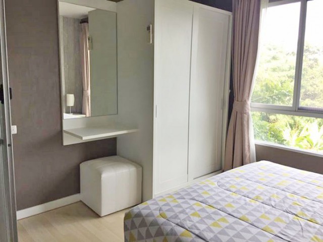 6A111650 ให้เช่าคอนโดย่านเศรษฐกิจ วิวสวน เฟอร์นิเจอร์ครบ เดือนละ 7,500 บ.