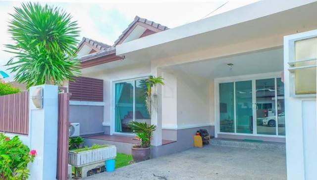 6A120512 ให้เช่าบ้านเดี่ยวชั้นเดียวในโครงการ 2 ห้องนอน 2 ห้องน้ำ