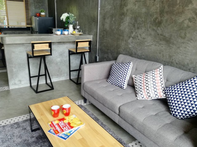 6A120501 ให้เช่าบ้านแฝดชั้นเดียว 2 ห้องนอน 1 ห้องน้ำ พื้นที่ 64 ตรม.