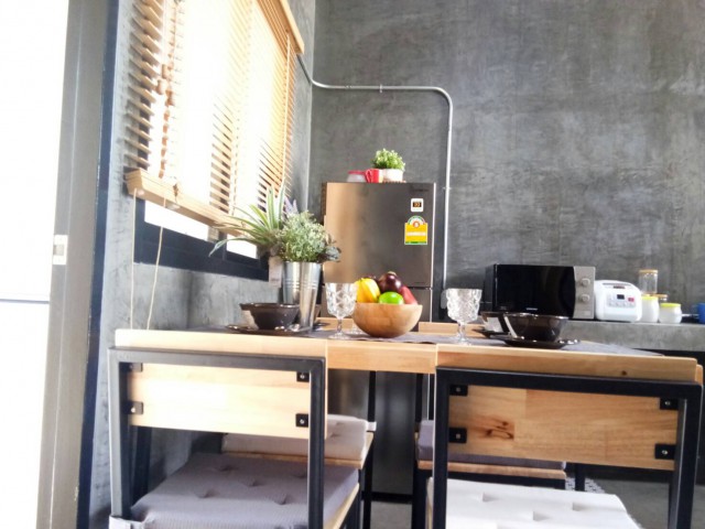 6A120513 ให้เช่าบ้านแฝดชั้นเดียวสไตล์ลอฟท์ ใกล้อนุสาวรีย์ท้าวเทพกระษัตรี.