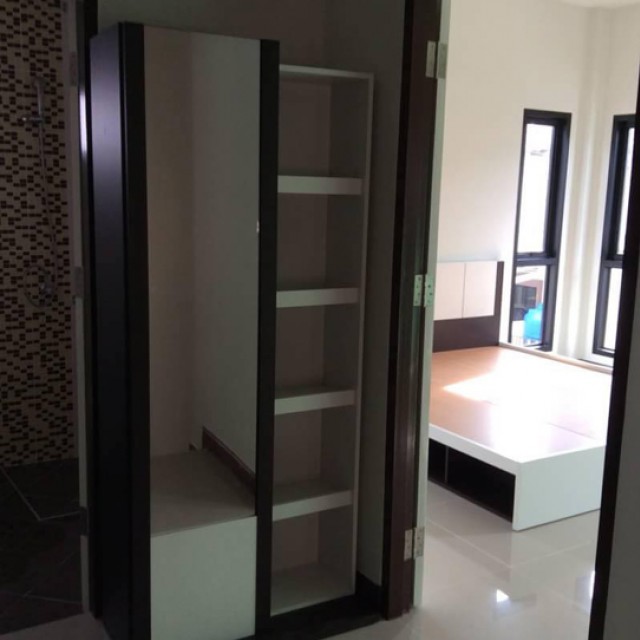 KT-0060 -บ้านแฝด 2ชั้นให้เช่า มี 3 ห้องนอน 3 ห้องน้ำ 1 ห้องครัว