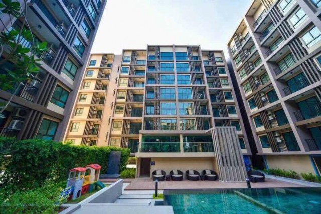 6A111672 ให้เช่าคอนโดมิเนียม Zcape 3 มี 1 ห้องนอน 1 ห้องน้ำ เนื้อที่ 29 ตรม.