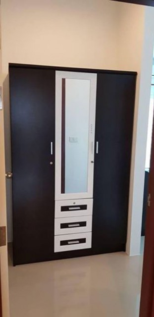 MT-0081 -บ้านแฝดชั้นเดียวในโครงการให้เช่า มี 2 ห้องนอน 2 ห้องน้ำ 1 ห้องครัว