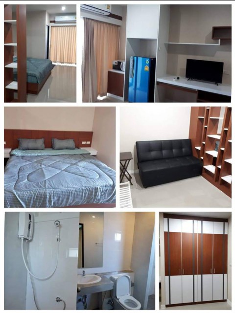 6A111684 ให้เช่าคอนโดวิวภูเขา เฟอร์นิเจอร์ครบ เดือนละ 7,000 บ.