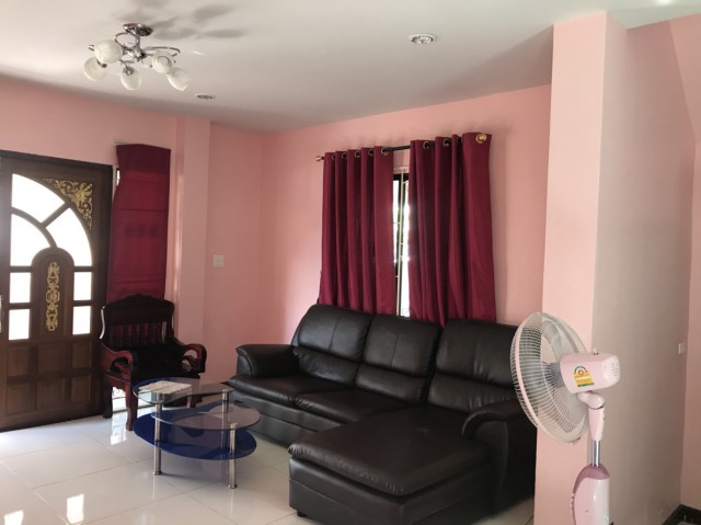 6A101277 ให้เช่าบ้านเดี่ยว 2 ชั้นในโครงการ 3 ห้องนอน เดือนละ 15,000 บ.