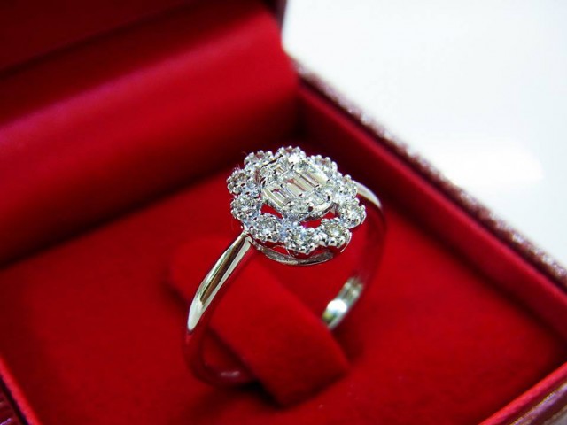 แหวนเพชรแท้ ห้างเพชรกาญจน์ มีหน้าร้าน ขอนแก่น