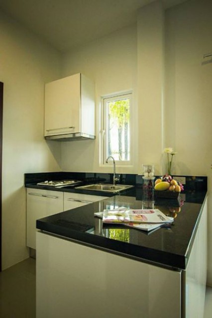 MT-0103 -บ้านแฝดชั้นเดียวในโครงการให้เช่า มี 2 ห้องนอน 2 ห้องน้ำ 1 ห้องครัว