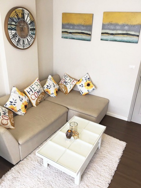 6A111708 ให้เช่าคอนโดมิเนียม 1 ห้องนอน 1 ห้องน้ำ พื้นที่ 30 ตรม. DCondo Creek