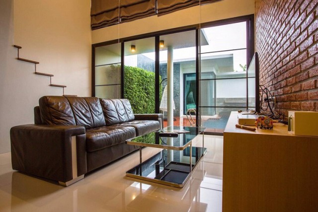 6A40367 ให้เช่าบ้าน Pool Villa สองชั้น 2 ห้องนอน 4 ห้องน้ำ พื้นที่ 50 ตรว.