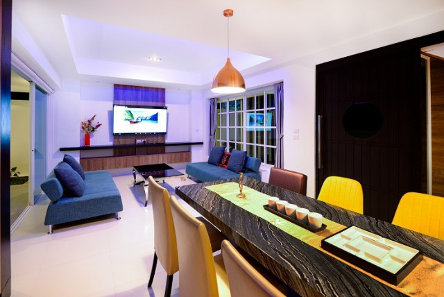 6A80476 ให้เช่าบ้าน Pool Villa สองชั้น 3 ห้องนอน 3 ห้องน้ำ พื้นที่ 80 ตรว.