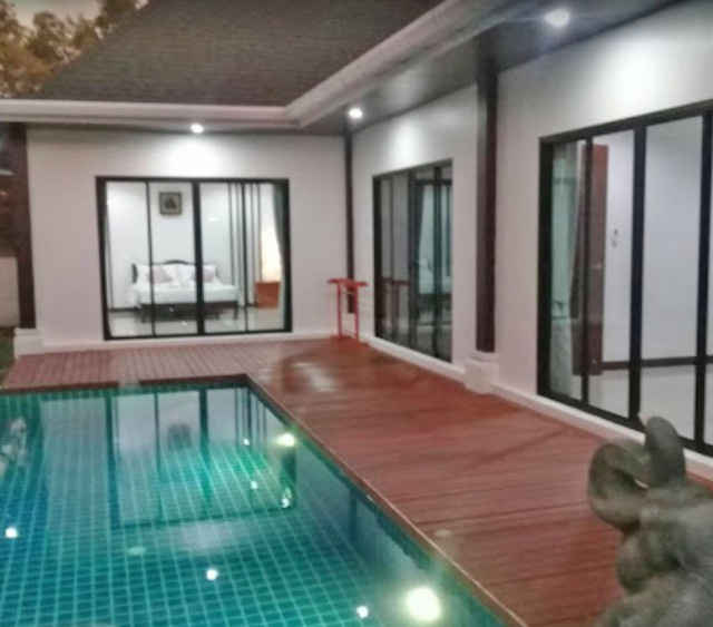6A80478 ให้เช่าPool Villa สไตล์โมเดิร์น พื้นที่ 50 ตร.ว.