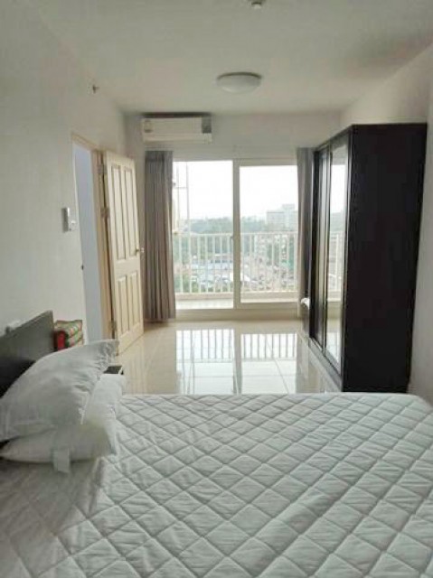 6A101285 ให้เช่าคอนโดย่านเศรษฐกิจ วิวเมือง เฟอร์นิเจอร์ครบ.