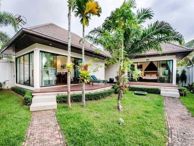 6A50178 ให้เช่าบ้าน Pool Villa 2ชั้นและชั้นเดียว พื้นที่ 275 ตรว.