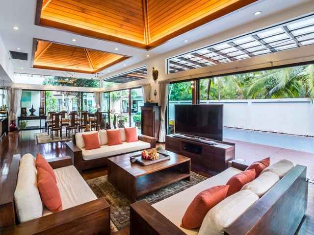 6A50178 ให้เช่าบ้าน Pool Villa 2ชั้นและชั้นเดียว พื้นที่ 275 ตรว.