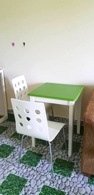 6A101288 ให้เช่าคอนโดย่านเศรษฐกิจ วิวเมือง พื้นที่ 60 ตรม. เฟอร์นิเจอร์ครบครัน