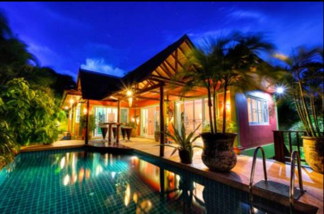 6A80480 ให้เช่า Pool Villa ชั้นเดียว พร้อมสระว่ายน้ำส่วนตัว เฟอร์นิเจอร์ครบครัน.