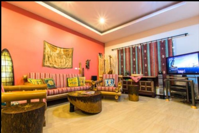 6A80480 ให้เช่า Pool Villa ชั้นเดียว พร้อมสระว่ายน้ำส่วนตัว เฟอร์นิเจอร์ครบครัน.