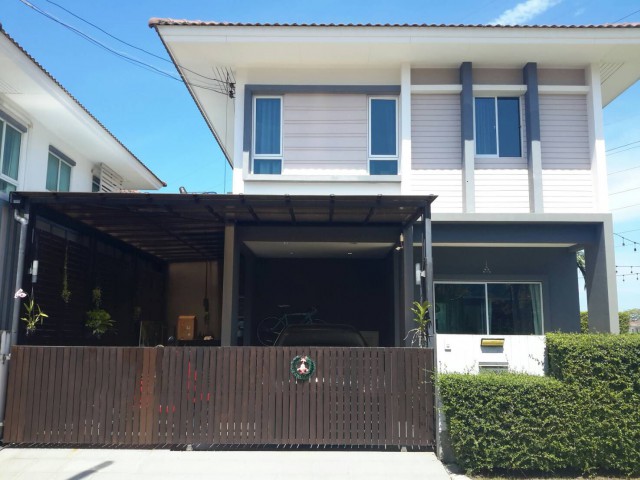 6C110348 ขายบ้านเดี่ยว 2 ชั้นสุดสวย 3 นอน 2 น้ำ เพียง 6.5 ล้านบาท.