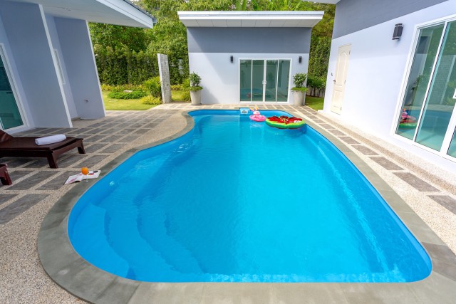 6C120184 ขายPool villa ชั้นเดียว โดดเด่นมีสไตล์หรูหรา พร้อมสระว่ายน้ำแบบส่วนตัว
