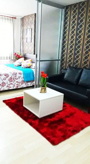 6A111753 ให้เช่าคอนโดย่านเศรษฐกิจ วิว ภูเขา พื้นที่ 30 ตรม. เฟอร์นิเจอร์ครบครัน