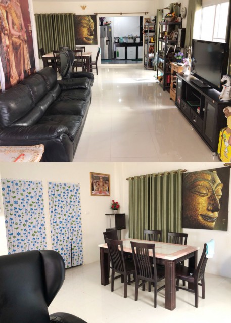 6A120552ให้เช่าบ้านเดี่ยว 2 ชั้น พื้นที่ 42.85 ตรว. 3ห้องนอน 2ห้องน้ำ