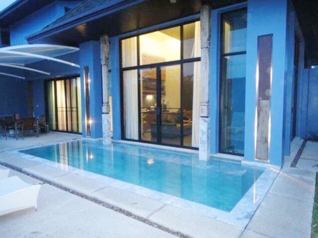 6A40370ให้เช่าบ้าน Pool Villa  2 ชั้น พื้นที่ 40 ตรว. พร้อมเฟอร์นิเจอร์