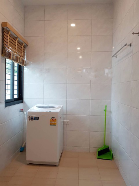 6A80490 ให้เช่าบ้านแฝดชั้นเดียว พื้นที่ 125 ตรม. พร้อมเฟอร์ครบ