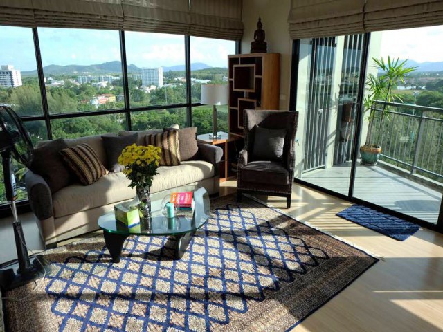 6A101316ให้เช่าคอนโด วิวเมืองมองเห็นสวนหลวง พื้นที่ 100 ตรม. เฟอร์นิเจอร์ครบครัน