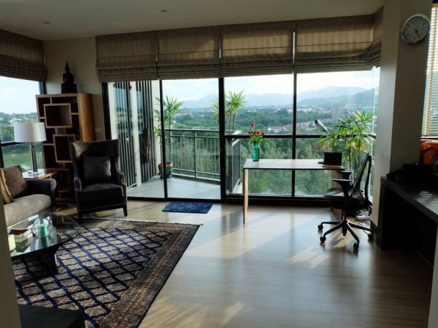 6A101316ให้เช่าคอนโด วิวเมืองมองเห็นสวนหลวง พื้นที่ 100 ตรม. เฟอร์นิเจอร์ครบครัน