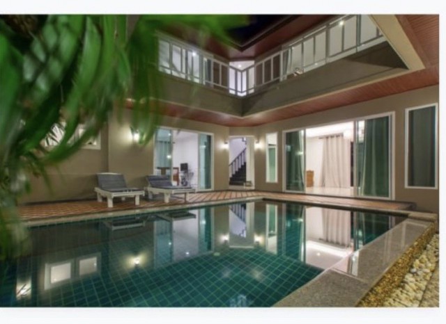 6A80492 ให้เช่าPool Villa 2 ชั้นพร้อมสระว่ายน้ำส่วนตัว ตกแต่งภายในอย่างลงตัวสวย.