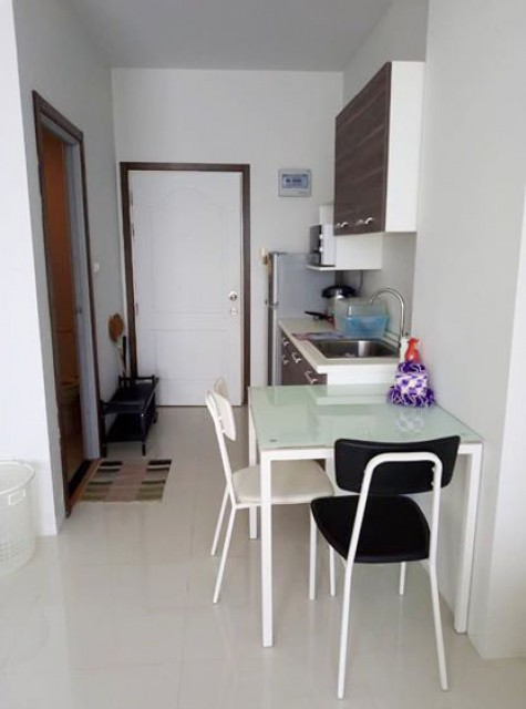 6A90992 ให้เช่าคอนโดย่านเศรษฐกิจ วิวพระใหญ่ พื้นที่ 29.8 ตรม. เฟอรนิเจอร์ครบครัน