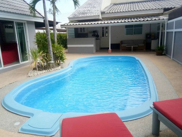 6A120559 ให้เช่าบ้าน Pool Villa ชั้นเดียว พื้นที่ 144 ตรว.